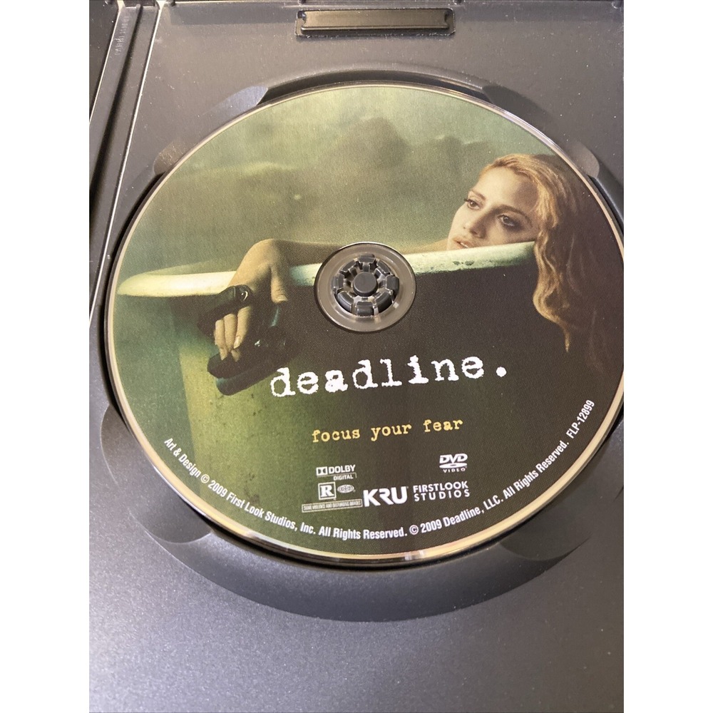 Deadline Dvd Horror Spirits Brittany Murphy Thora Birch Marc Blucas 2009